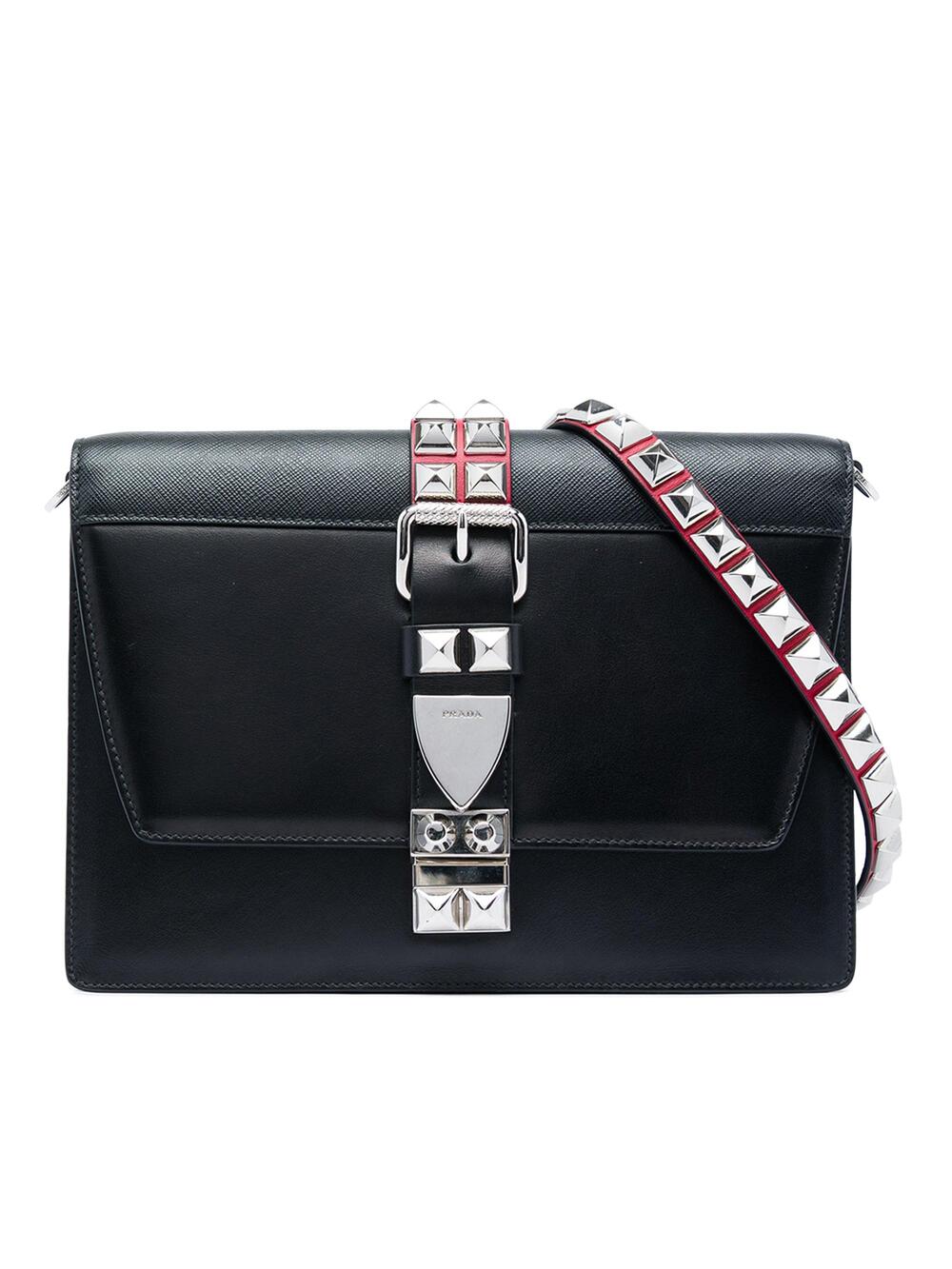 Prada Elektra Shoulder Bag Studded #376377P91B